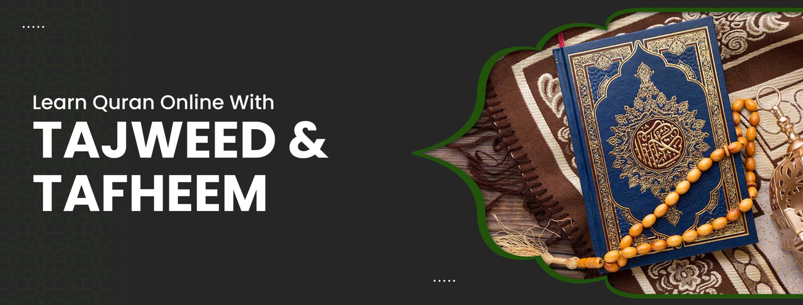 Tajweed & Tafheem Web Banner Design